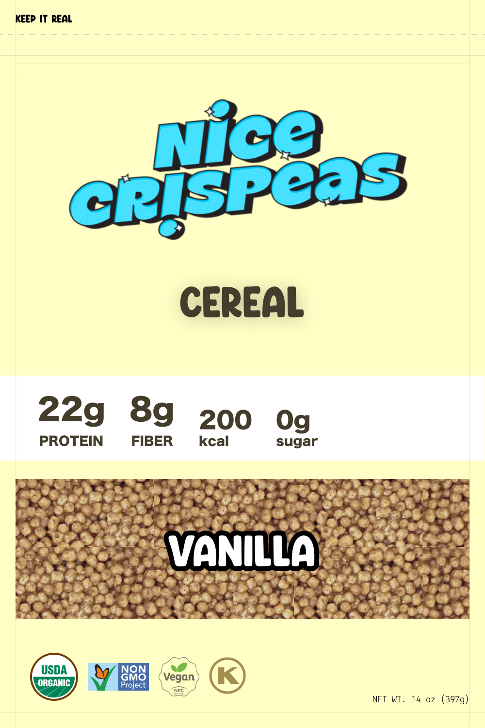 Nice Crispeas - Cereal (2 Count)